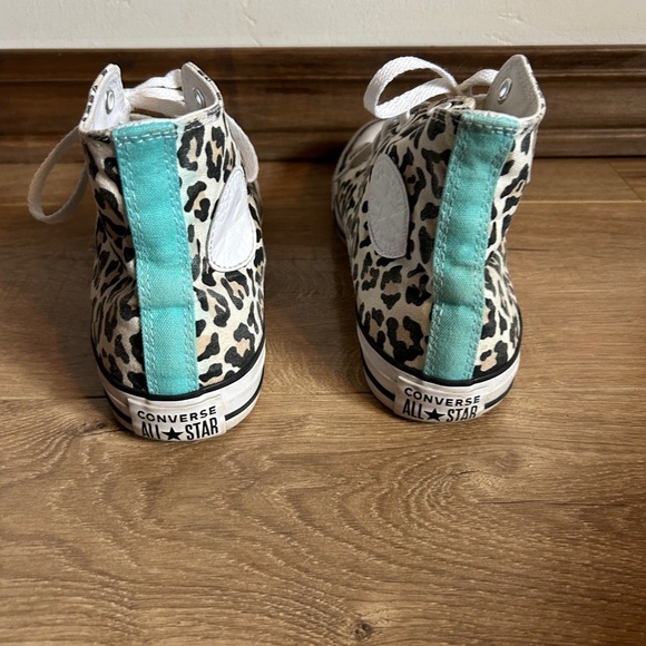 Converse Chuck Taylor All Star Leopard Print High Tops - Picture 3 of 9